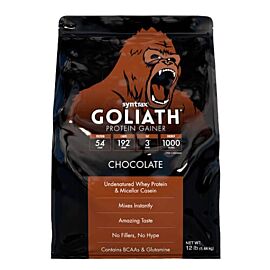 Syntrax Goliath Protein Gainer 5440 грам, Полуниця