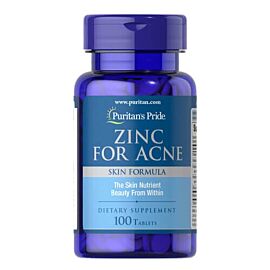 Puritan's Pride Zinc for Acne 100 таблеток