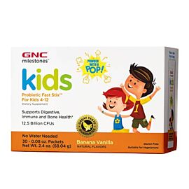 GNC Milestones Kid's Probiotic Fast Stix 30 стиків