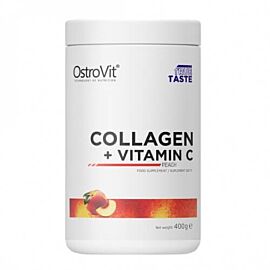Ostrovit Collagen + Vitamin C 400 грам, Без смаку