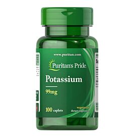 Puritan's Pride Potassium 99 mg 100 табл