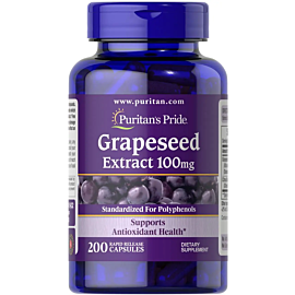 Puritan's Pride Grapeseed Extract 100 mg 200 капс