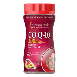 Puritan's Pride Co Q-10 200mg 60 жувальних цукерок