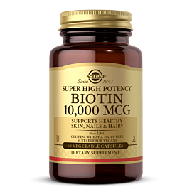 Solgar Biotin 10,000 mcg 60 капсул