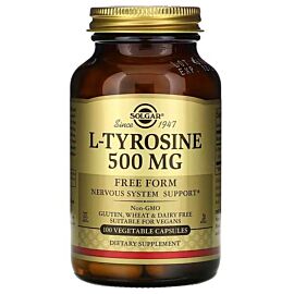 Solgar L-Tyrosine 500 мг 100 капсул