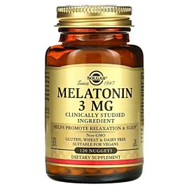Solgar Melatonin 3 мг 120 таблеток