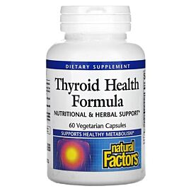 Natural Factors Thyroid Health Formula 60 вегетаріанських капсул