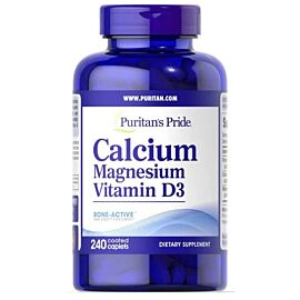 Puritan's Pride Calcium Magnesium Vitamin D3 240 таблеток