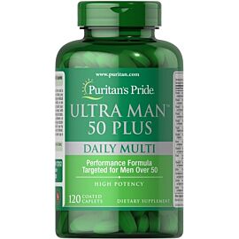 Puritan's Pride Ultra Man 50 Plus 120 таблеток