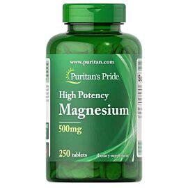 Puritan's Pride Magnesium 500mg 250 таблеток