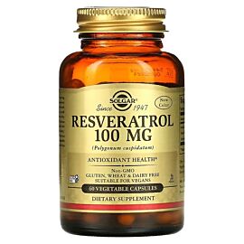 Solgar Resveratrol 100 mg 60 капсул