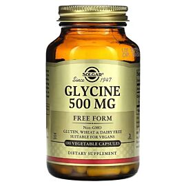 Solgar Glycine 500 мг 100 капсул