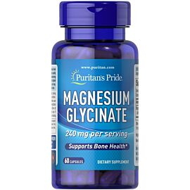 Puritan's Pride Magnesium Glycinate 240 mg 60 капсул