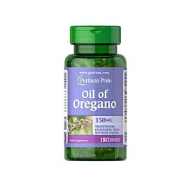 Puritan's Pride Oil of Oregano Extract 150 mg 180 капсул