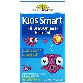 Bioglan Kids Smart DHA-Omega 3 Fish Oil 30 жувальних цукерок