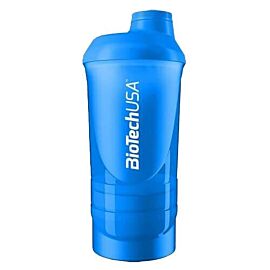 Biotech Wave Shaker (3 в 1) 600 мл, Блакитний, Блакитний