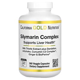 California Gold Nutrition Silymarin Complex 360 капсул