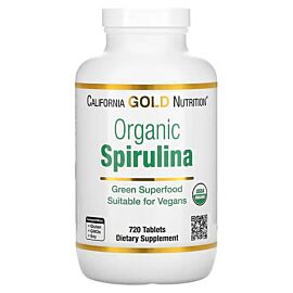 California Gold Nutrition Organic Spirulina 720 таблеток