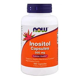 NOW Inositol 500 mg 100 капсул