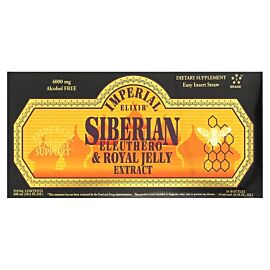 Imperial Elixir Siberian Eleuthero & Royal Jelly Extract 30 флаконів по 10 мл