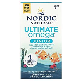 Nordic Naturals Ultimate Omega Junior  680 mg 90 міні-капсул