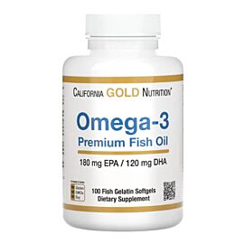 California Gold Nutrition Omega-3 100 капс