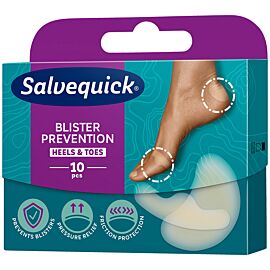Salvequick Пластирі гідроколоїдні Foot Care Mix від мозолів і саден, 10 шт. До 01/2028