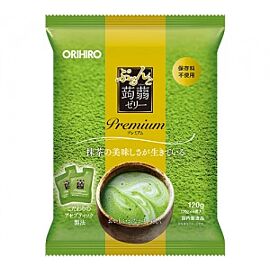 Orihiro Purun and Konjac Jelly Premium Matcha Найкращий у світі маття Удзі з Конняку, 6 пакетиків по 20 г