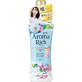 Lion Soflan Aroma Rich Sara парфумований кондиціонер для білизни аромат водних квітів, 520 мл