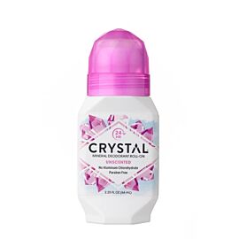 Crystal Mineral Deodorant Roll-On Unscented Кульковий дезодорант з мінеральними квасцями без запаху, 66 мл