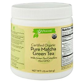 Vitacost органічний сертифікований матчу, 50 г