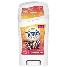 Tom's of Maine Wicked Cool! Girls Summer Fun Deodorant Дитячий дезодорант без алюмінію і парабенів, 45 г