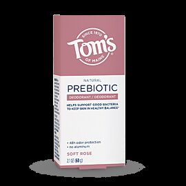 Tom's of Maine Prebiotic Deodorant Soft Rose Натуральний дезодорант з пробіотиками легкий рожевий аромат, 60 г