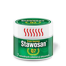 Stawosan Q7 крем з лавровою олією, 7 екстрактів, розігріваючий ефект, зменшує подразнення, 50 мл. До 11/2024