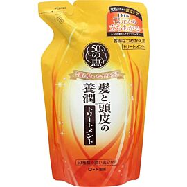 Rohto 50 MEGUMI Conditioner Поживний колагеновий кондиціонер для волосся, поповнення 330 мл