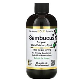 California Gold Nutrition Sambucus Syrup 240 ml