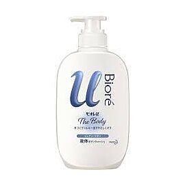 Kao Biore U The Body Liquid Purely Savon Пінне рідке мило з низькою кислотністю для ніжної сухої шкіри, 480 мл