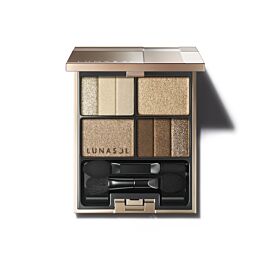 Lunasol Three Dimensional Eyes Набір із 4 тіней для повік, 01 Natural Beige, 4 г.