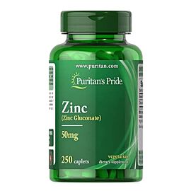 Puritan's Pride Zinc 50 mg 250 таб