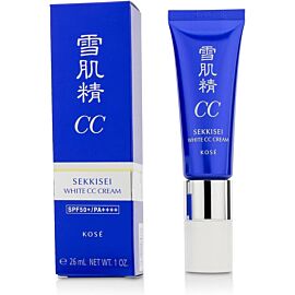 Kose Sekkisei White CC Cream відбілюючий СС крем SPF50+/PA++++ #01 світла охра, 26 мл