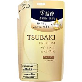Shiseido Tsubaki Premium Volume & Repair Відновлюючий шампунь преміумкласу для об'єму, поповнення 330 мл