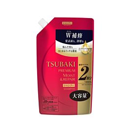 Shiseido Tsubaki Premium Moist&Repair Shampoo Зволожуючий шампунь преміум класу, поповнення з кришечкою, 660 мл