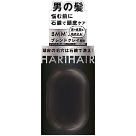 Pelican HariHair Мило для волосся з деревним вугіллям, глиною, таніном хурми, морським мулом, ментолом, 100 г