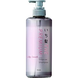 Ichikami Premium Extra Damage Care Silky Smooth Преміальний шампунь для пошкодженого волосся, 480 мл