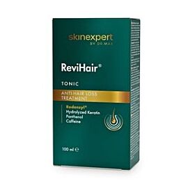 Dr.Max ReviHair Тонік для волосся з Redensyl®, кофеїном, пантенолом для росту та зміцнення волосся, 100 мл