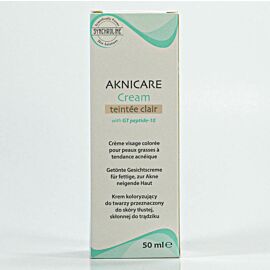 Synchroline Aknicare Cream Тональний крем для жирної, схильної до акне шкіри, з GT-пептид-10, 50 мл