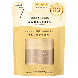 Shiseido Aqua Label Special Gel-Cream EX A Oil-in антивіковий крем-гель 5 в 1, змінний блок 81 г