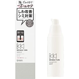 Sana Wrinkle Turn Medicinal Concentrate Serum White сироватка від зморшок з ніаціамідом і ретинолом, 50 г