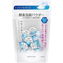 Kanebo Suisai Beauty Clear Powder Wash ензимна пудра для сухої та нормальної шкіри, 15 шт по 0,4 г