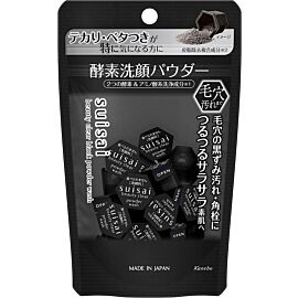 Kanebo Suisai Beauty Clear Black Powder Wash ензимна пудра для вмивання з деревним вугіллям, 15 шт по 0,4 г